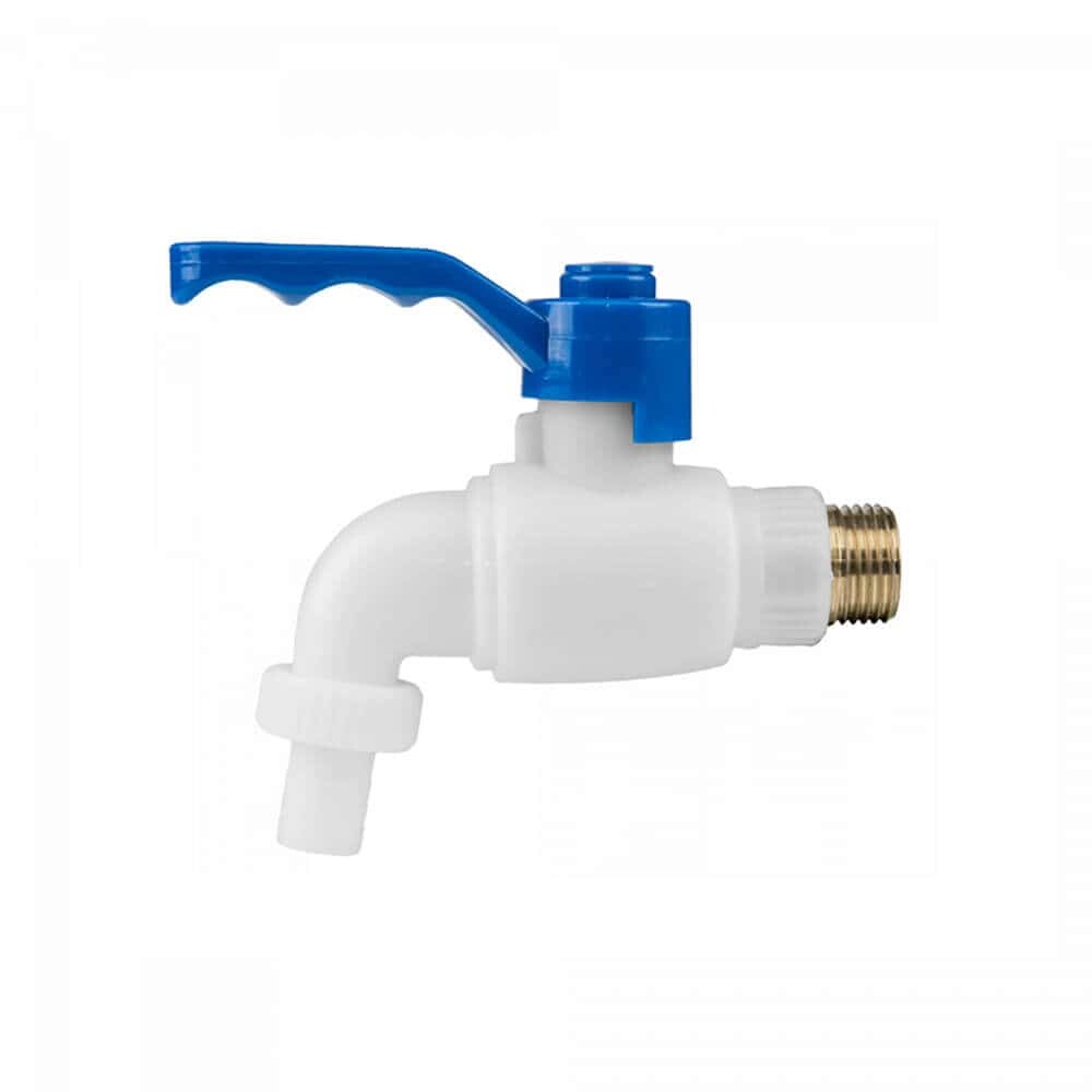 Кран PVC, външна резба 1/2 Бързи връзки и фитинги за маркучи Кран PVC, външна резба 1/2 - Image 1